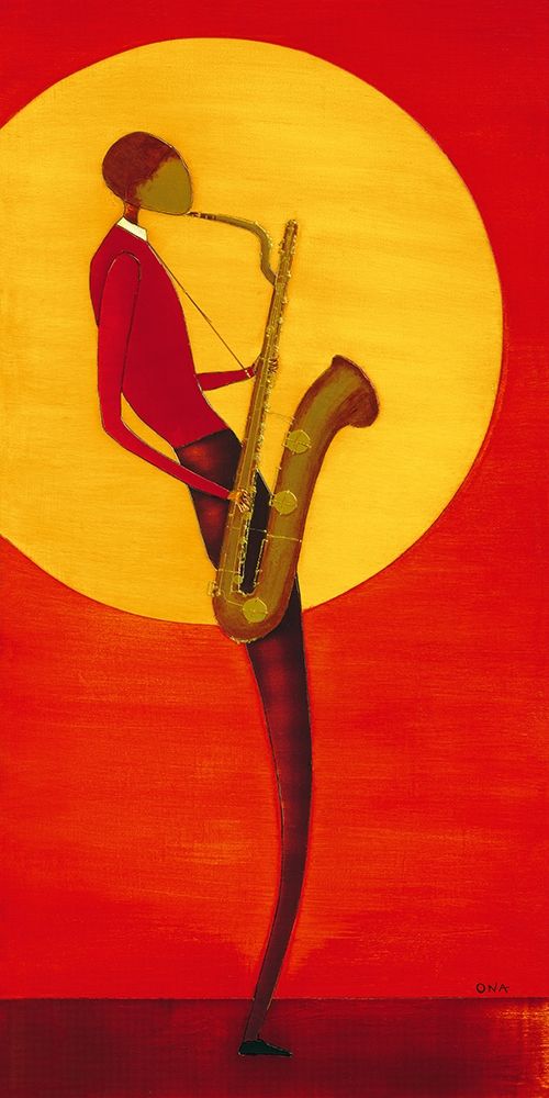 Jazz Man I art print by Ona for $57.95 CAD