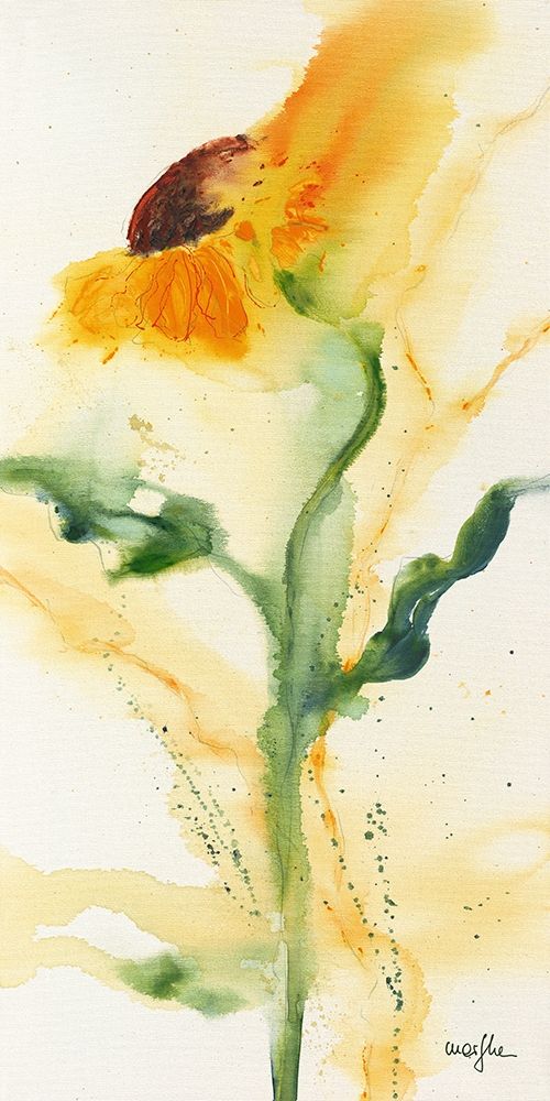 Tournesol I art print by Marthe for $57.95 CAD