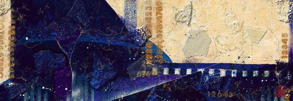 Zt.071105 (bleu) art print by Dinie Nomden for $57.95 CAD