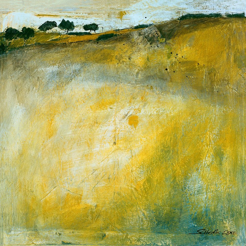Green Landscape art print by Gabriele Scherk for $57.95 CAD