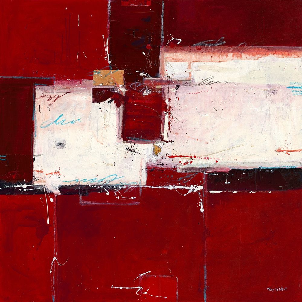Red I art print by Ron van der Werf for $57.95 CAD
