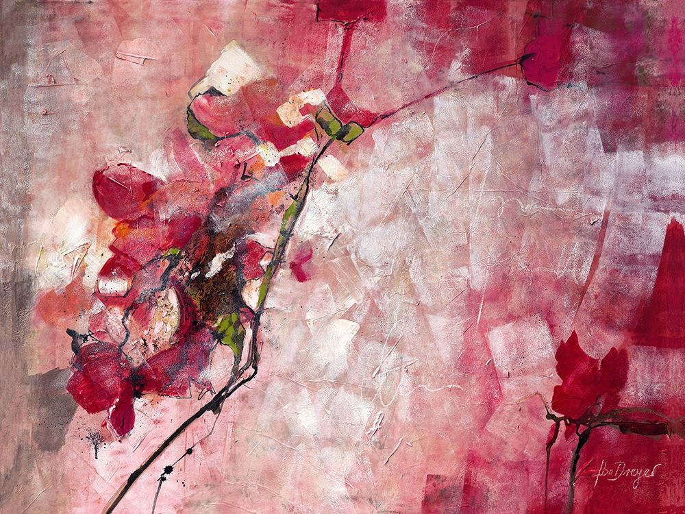 Symphony in Red art print by Ingeborg Dreyer for $57.95 CAD
