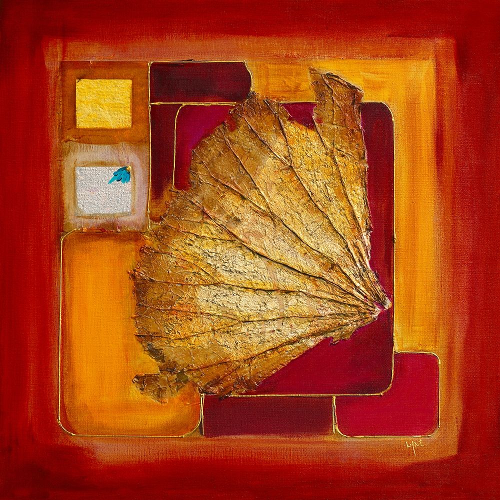 Le lotus d or I art print by Lyne Perinciolo Duluc for $57.95 CAD