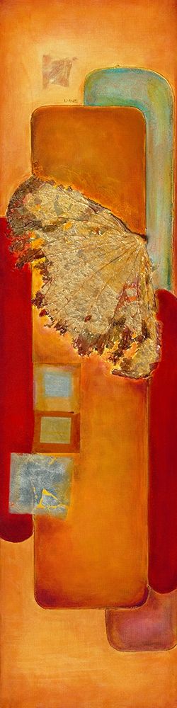 Les nenuphars d or II art print by Lyne Perinciolo Duluc for $57.95 CAD