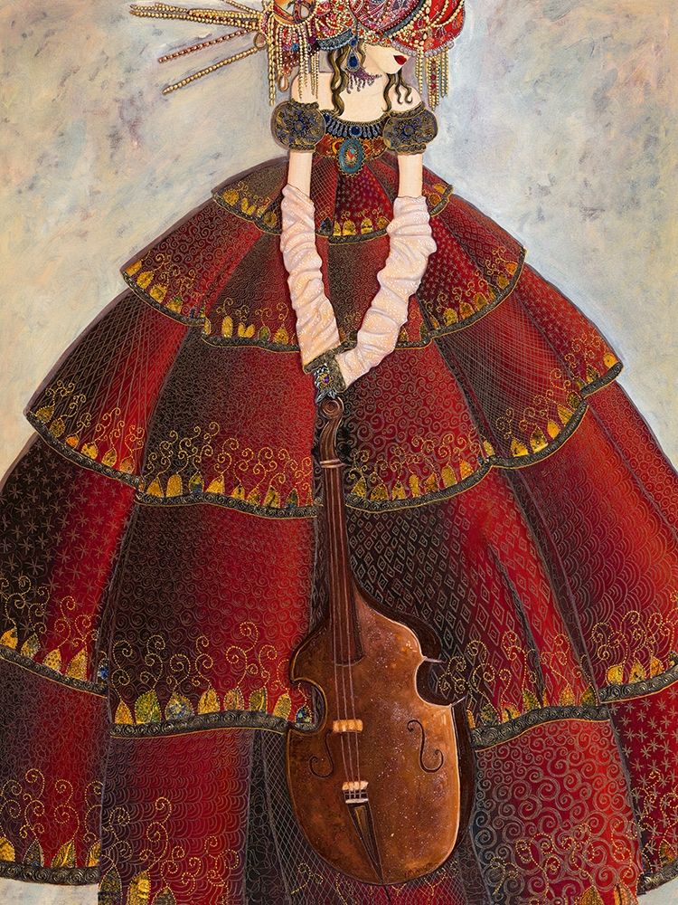 Pensee musicale art print by Valerie Maugeri for $57.95 CAD