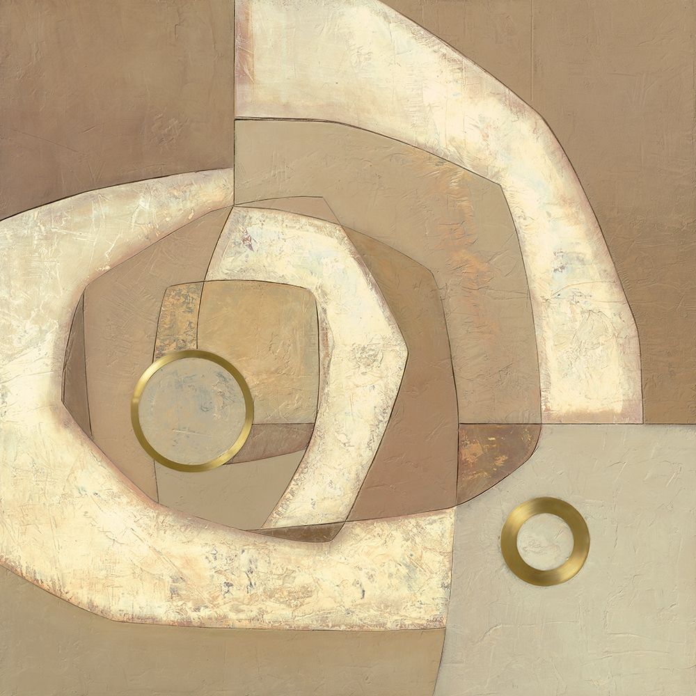 Gold Circle art print by Jodi Jones for $57.95 CAD