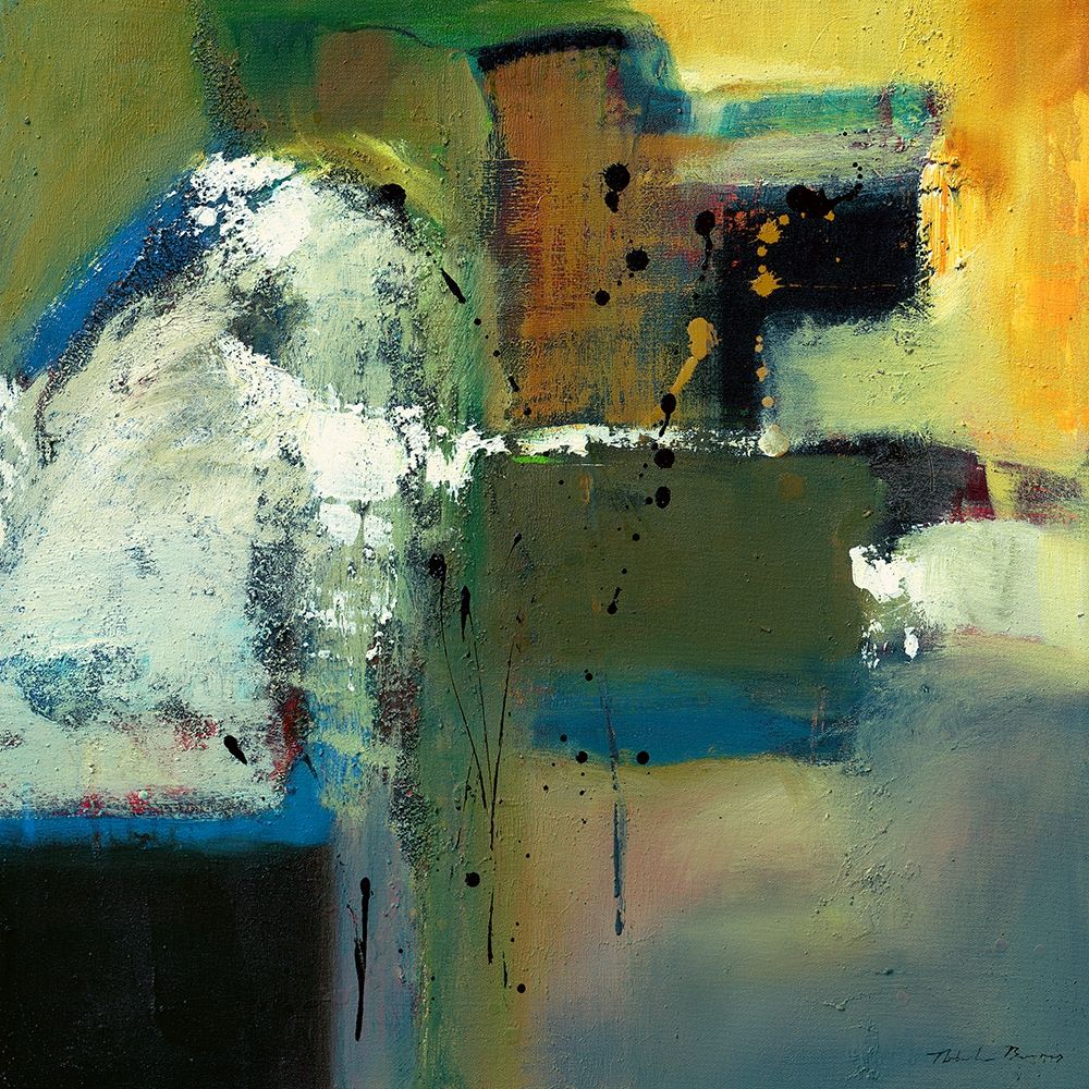 Abstract in Green I art print by Natasha Barnes for $57.95 CAD
