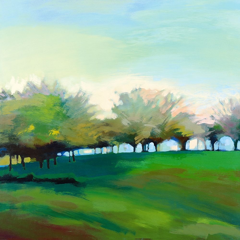Champs de pommiers art print by Ewa Mazur-Devaux for $57.95 CAD