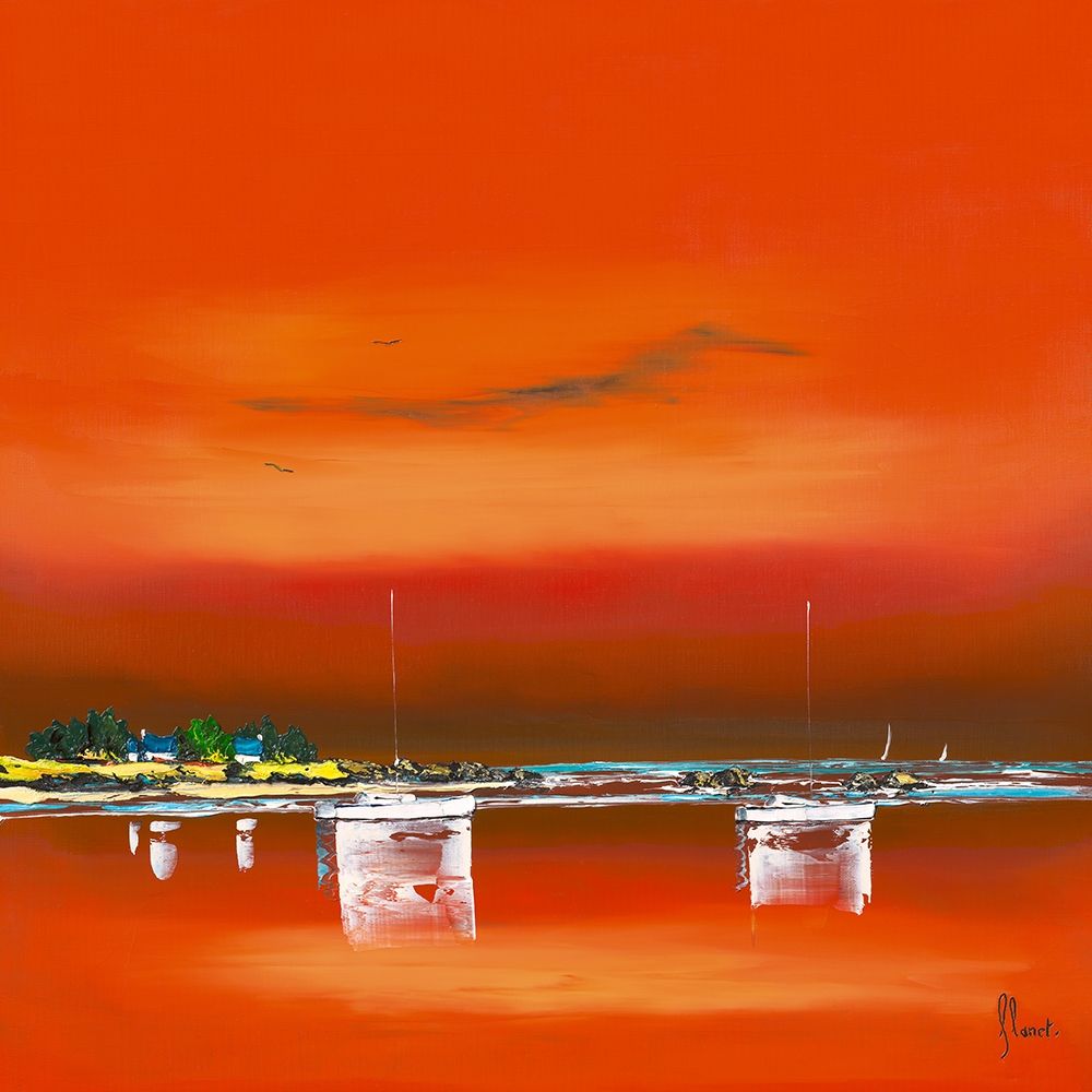 Crepuscule I art print by Frederic Flanet for $57.95 CAD