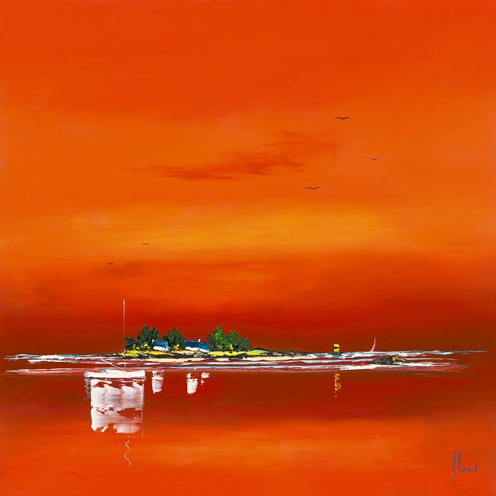 Crepuscule II art print by Frederic Flanet for $57.95 CAD