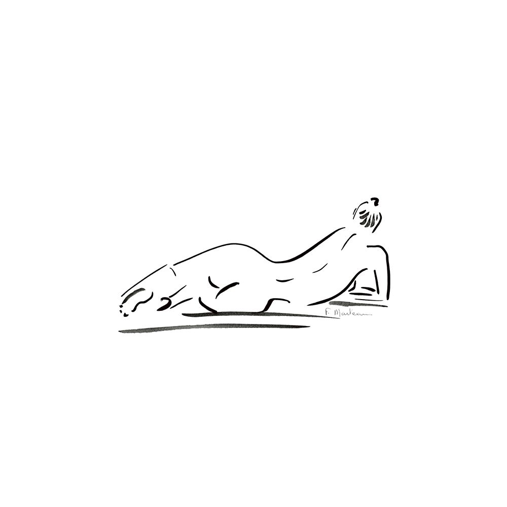 Nu allonge I art print by Frederique Marteau for $57.95 CAD