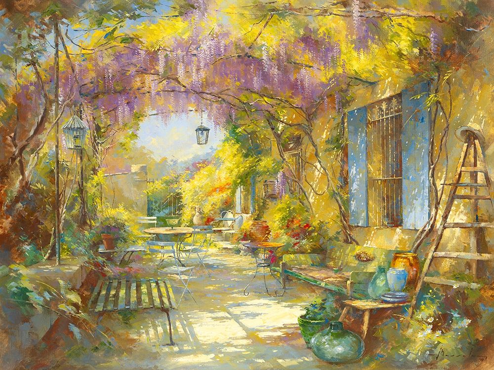 Le chapeau du peintre art print by Johan Messely for $57.95 CAD