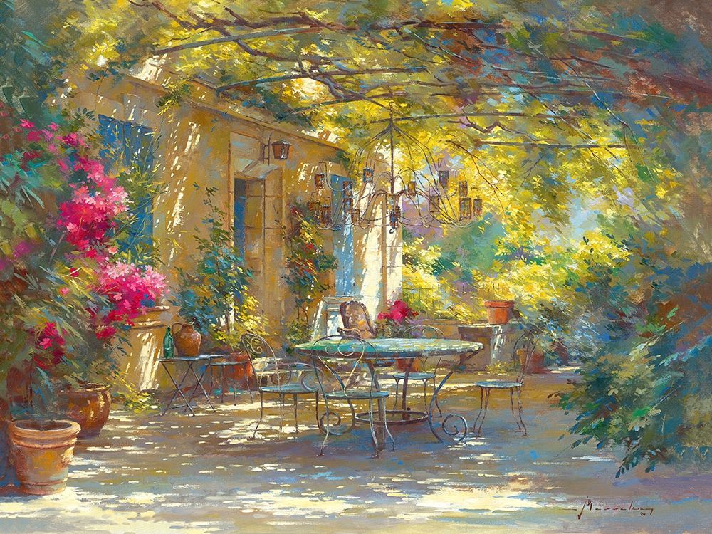 Ambiance d ete art print by Johan Messely for $57.95 CAD
