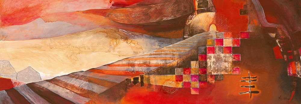 Railway Landscape art print by Margreet Holtkamp for $57.95 CAD