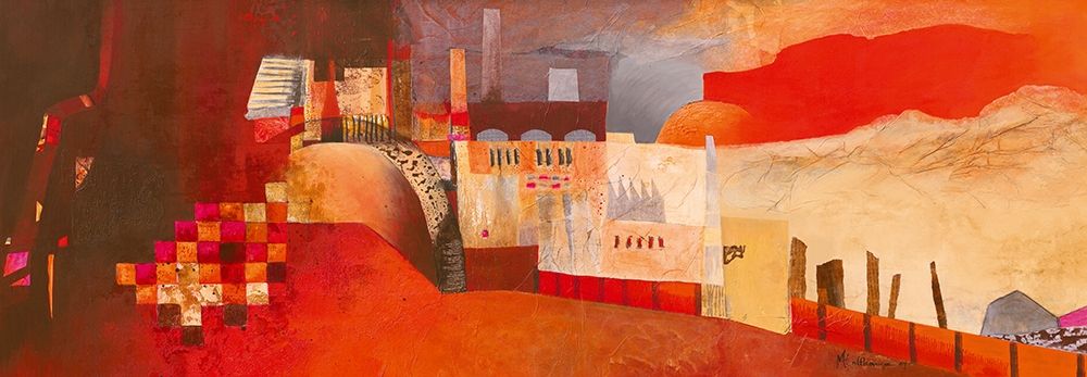 Industrial Landscape 2 art print by Margreet Holtkamp for $57.95 CAD