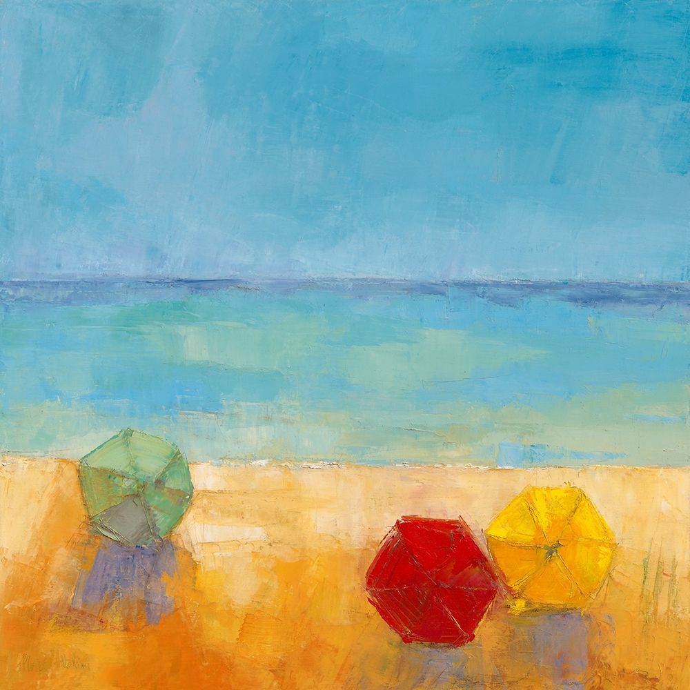 Parasols II art print by Regine Pivier-Attolini for $57.95 CAD