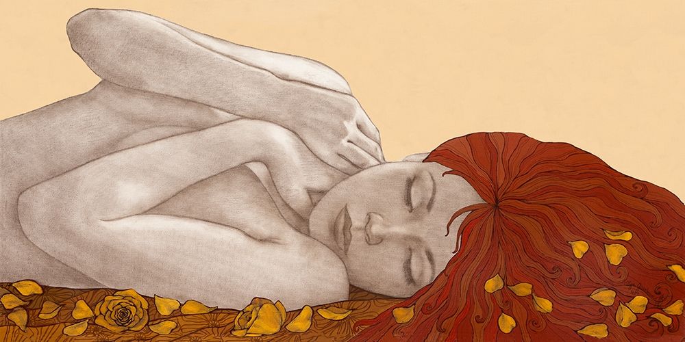 Sweet Dreams art print by Olga Gouskova for $57.95 CAD