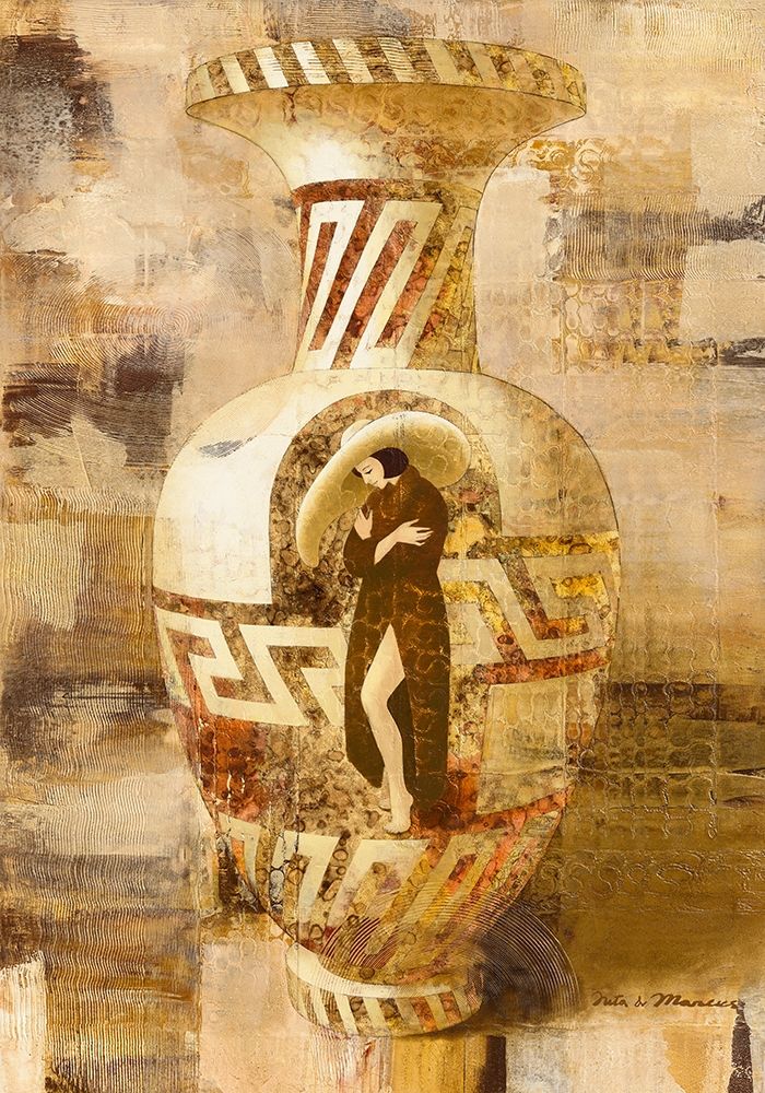 With a Hat art print by Juta and Mareks for $57.95 CAD