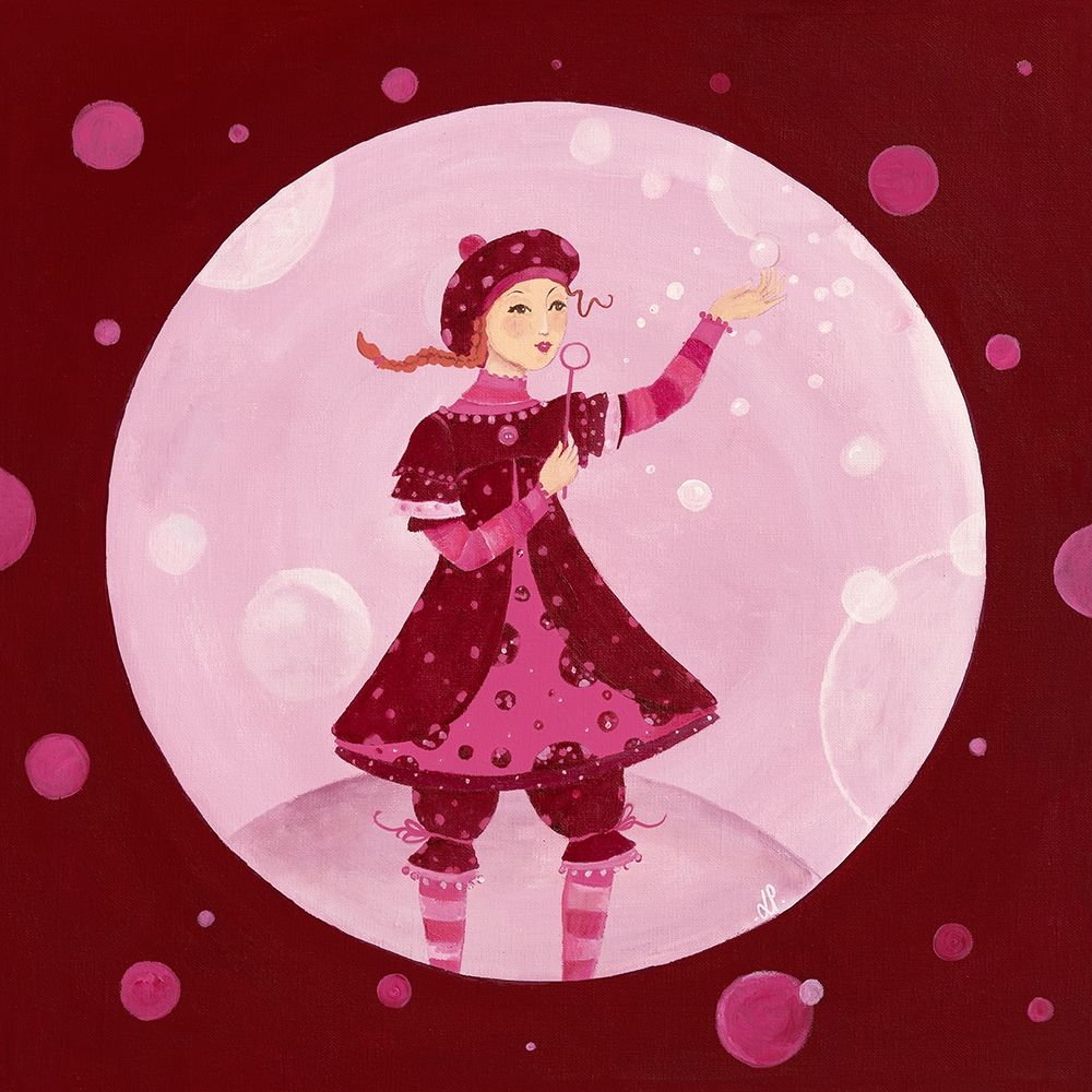 Ma petite bulle a moi art print by Loetitia Pillault for $57.95 CAD