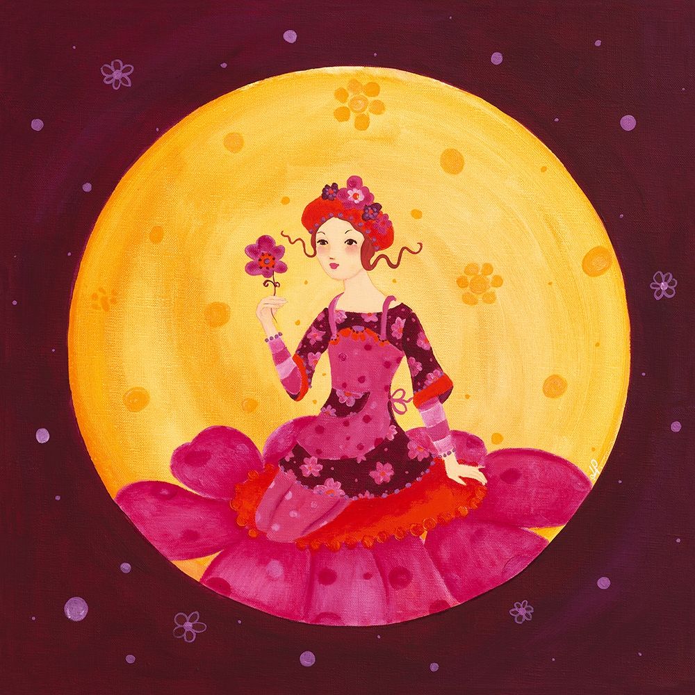 Ma petite fleur art print by Loetitia Pillault for $57.95 CAD