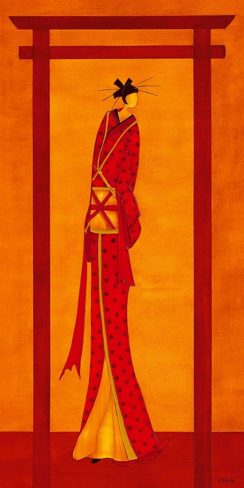 Geisha II art print by Ona for $57.95 CAD