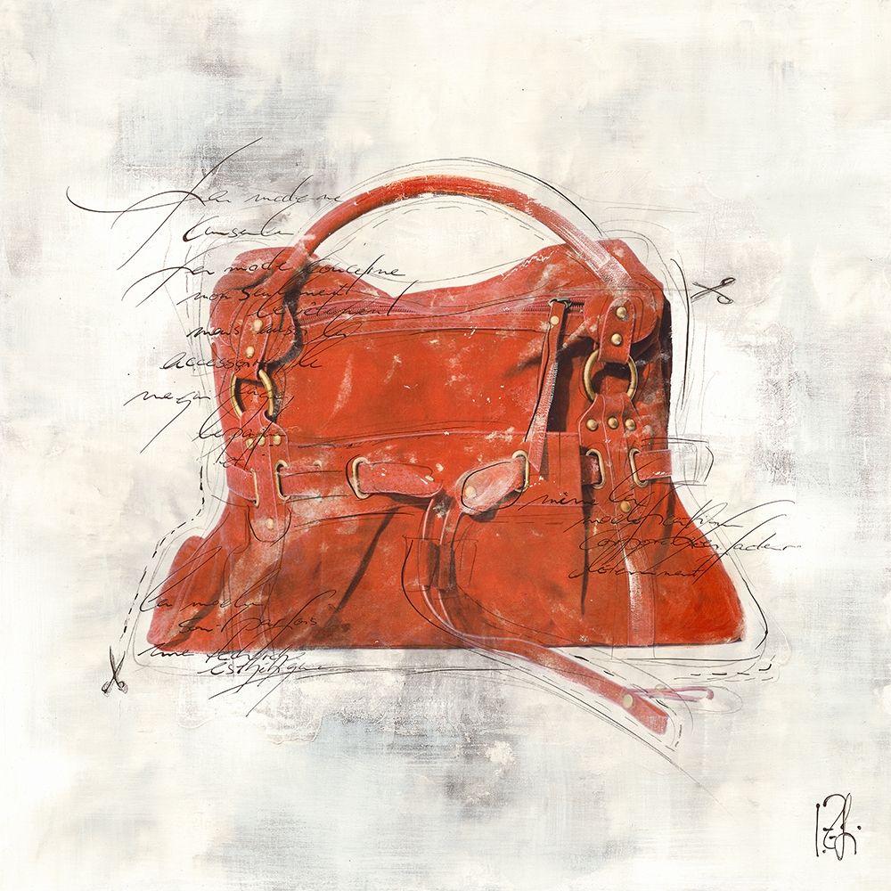 Pret-a-porter IV art print by Isabelle Zacher-Finet for $57.95 CAD