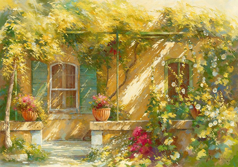 Mas Lou Figoulon art print by Johan Messely for $57.95 CAD