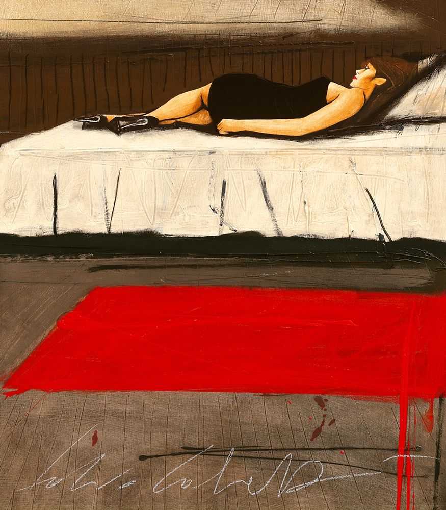 Non c e mai nessuno art print by Fabio Calvetti for $57.95 CAD