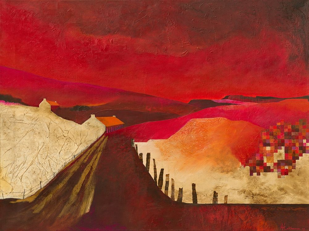 Pixel Landscape art print by Margreet Holtkamp for $57.95 CAD