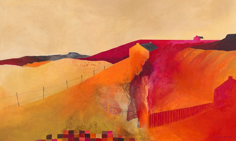 Territorial Landscape art print by Margreet Holtkamp for $57.95 CAD