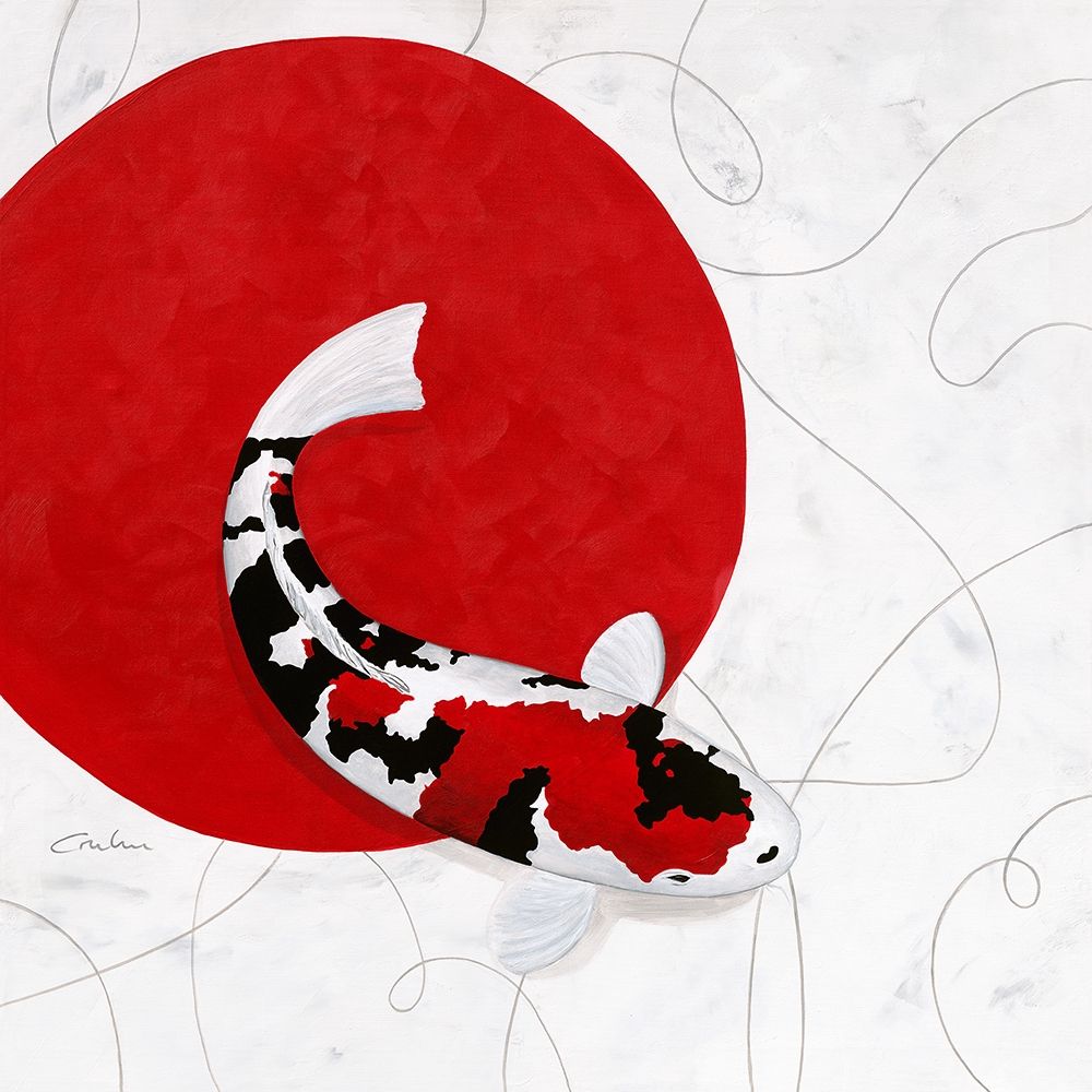 Red Point Showa art print by Nicole Gruhn for $57.95 CAD