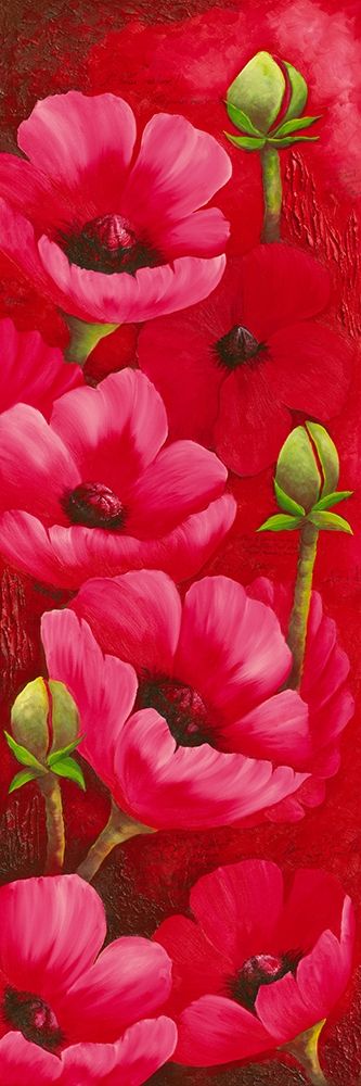 Duo d Anemones II art print by Sylvi Pasquier for $57.95 CAD