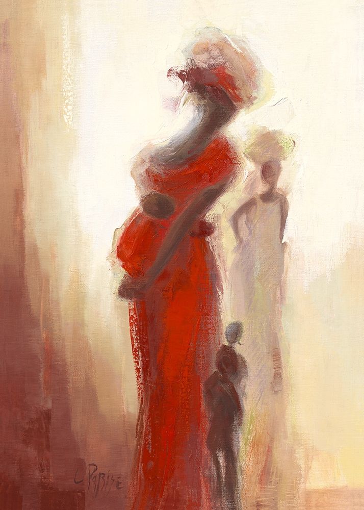 Silhouettes Africaines III art print by Chantal Parise for $57.95 CAD