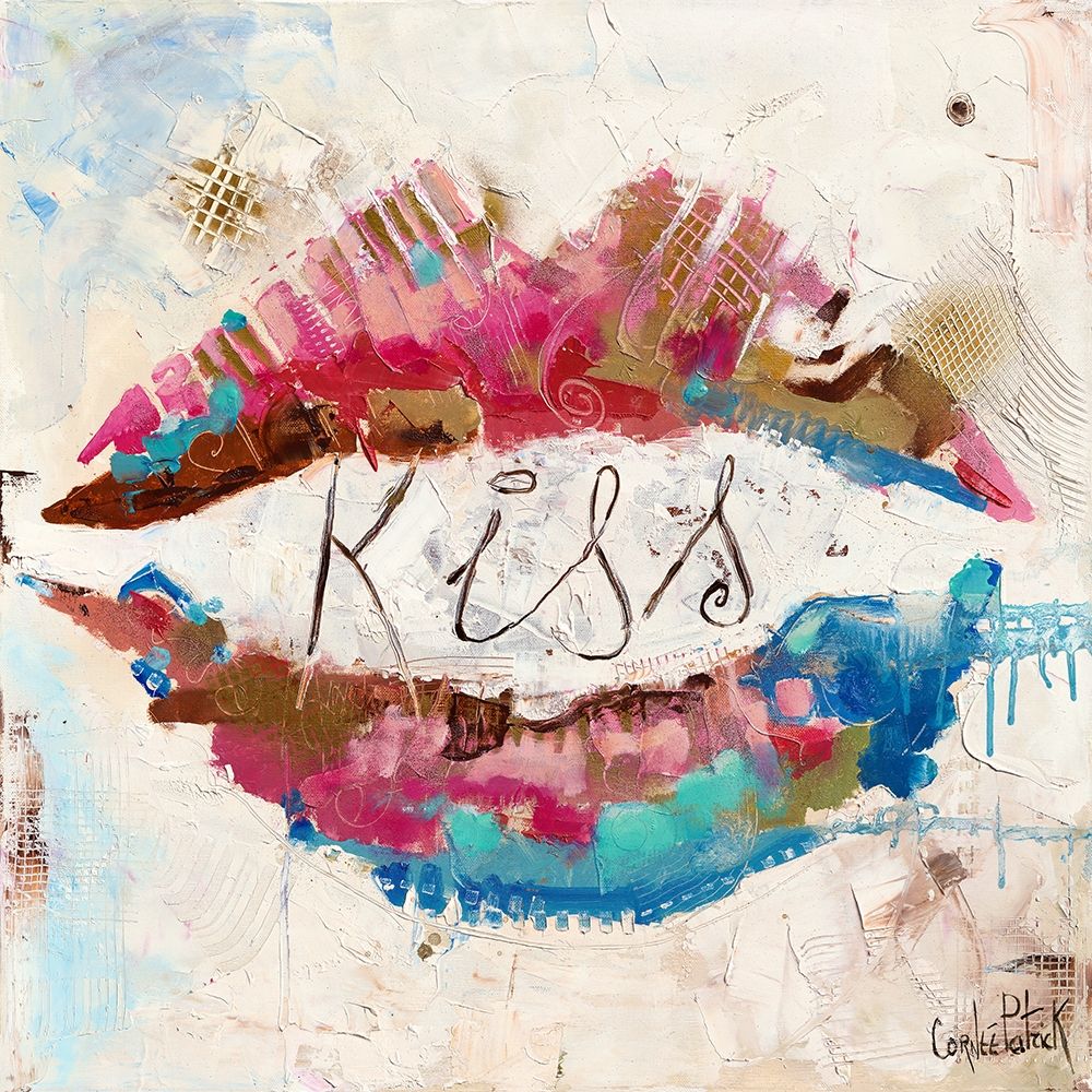 Kiss art print by Patrick Cornee for $57.95 CAD