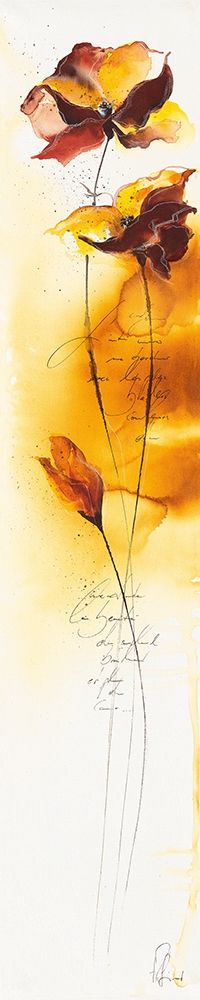 Fleurs d automne I art print by Isabelle Zacher-Finet for $57.95 CAD