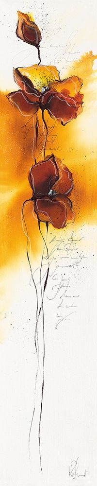 Fleurs d automne III art print by Isabelle Zacher-Finet for $57.95 CAD