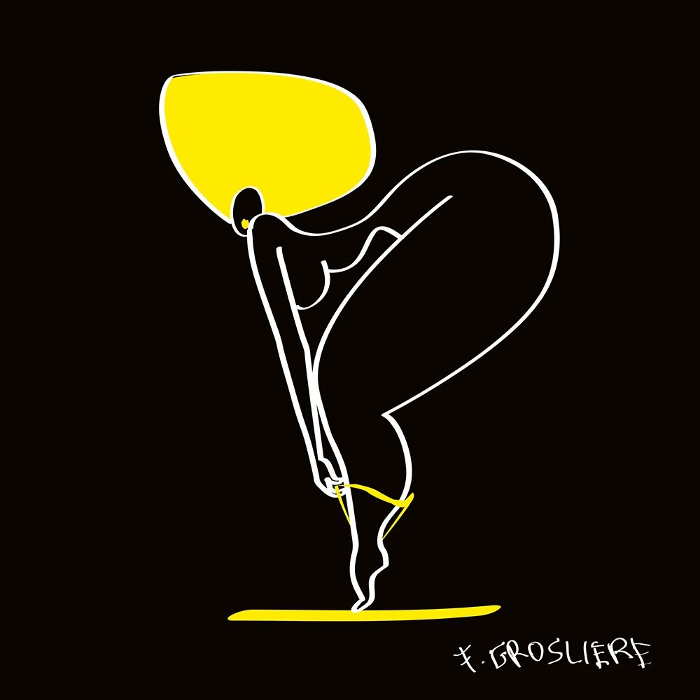 Streap tease art print by F. Grosliere for $57.95 CAD