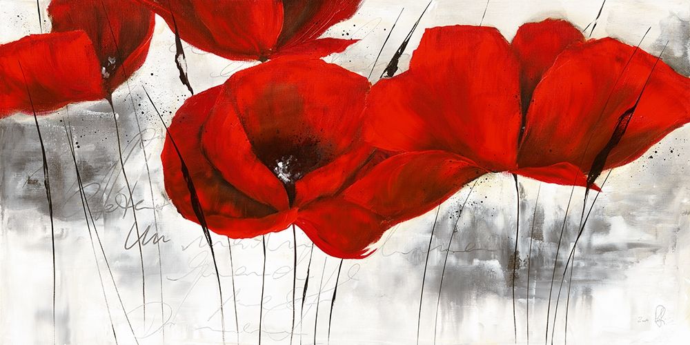 Pavot d hiver IV art print by Isabelle Zacher-Finet for $57.95 CAD