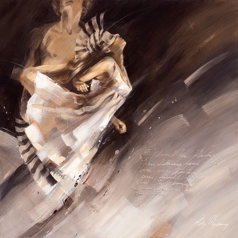 Girl with Zebra Head art print by Kitty Meijering for $57.95 CAD