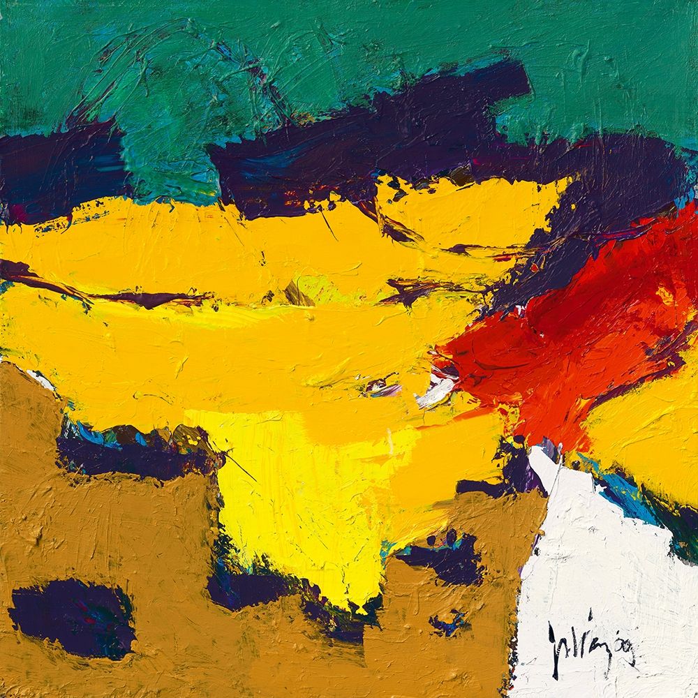 Yellow Plains art print by Jos van den Berg for $57.95 CAD