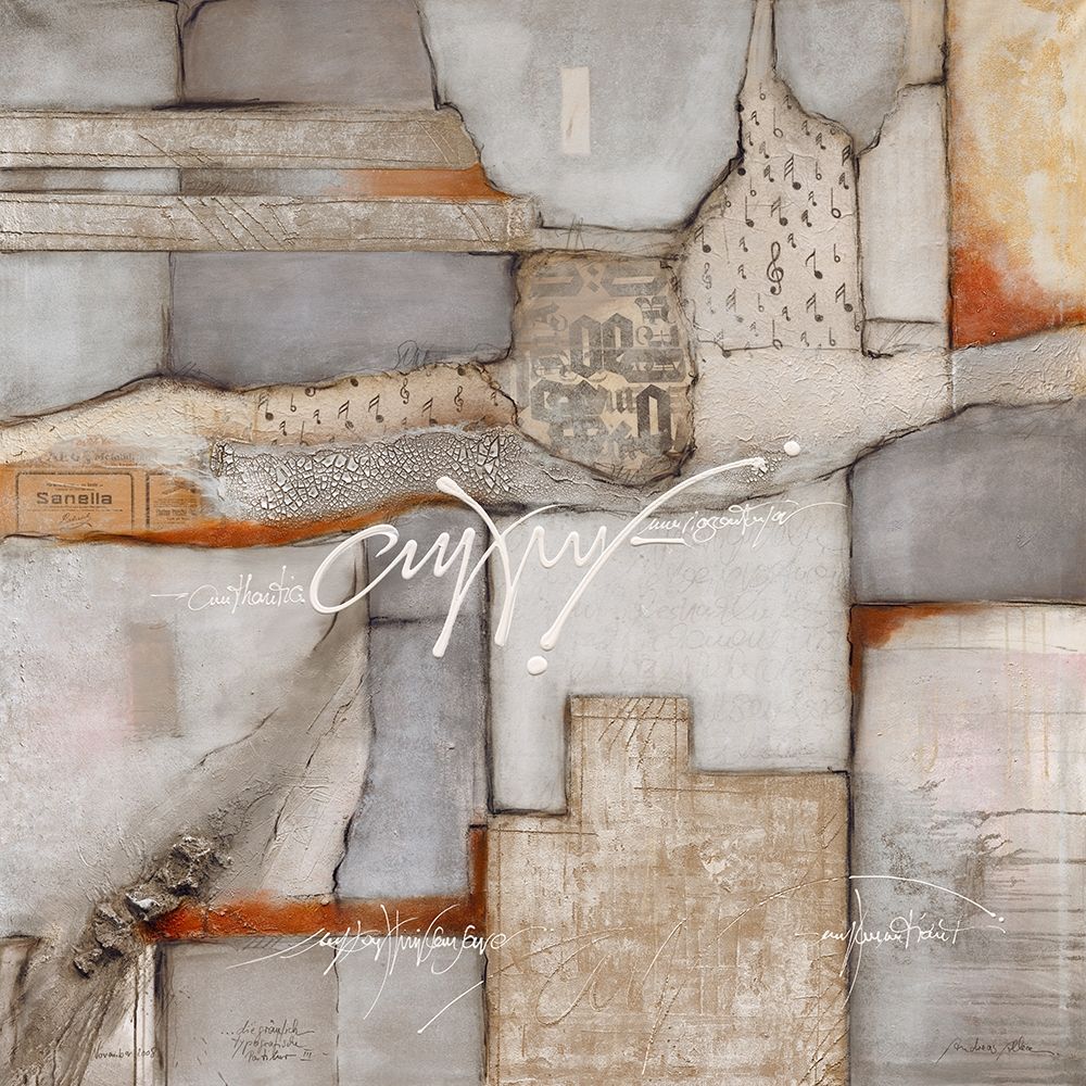 ... typografische Partitur III art print by Andreas Alba for $57.95 CAD