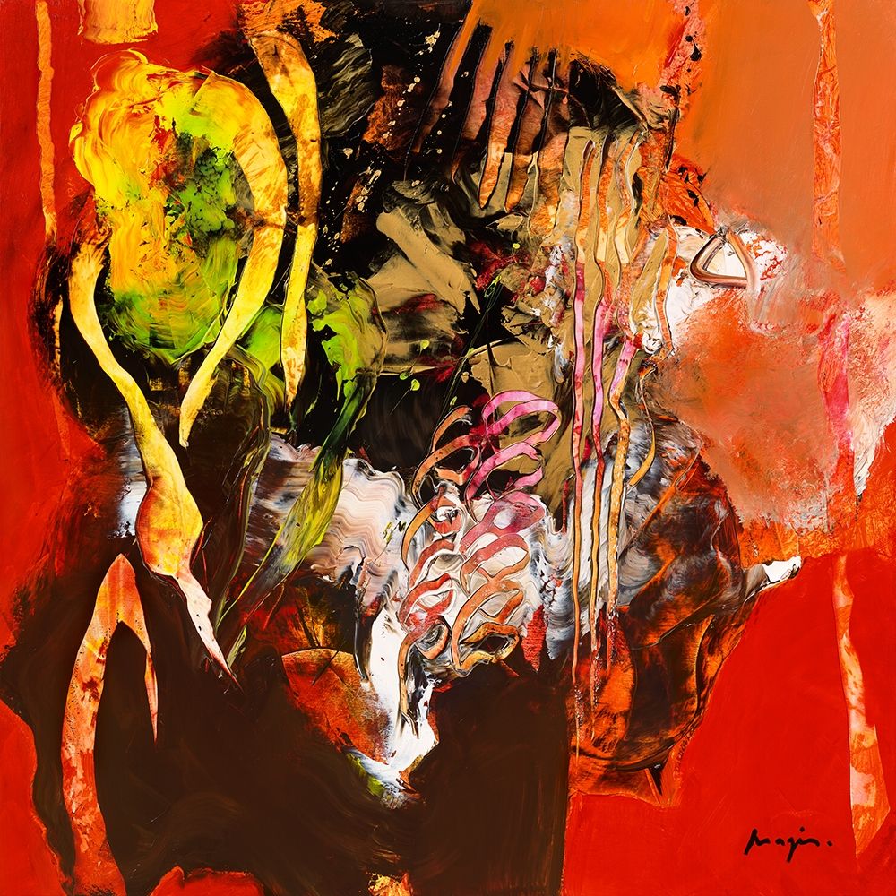 Variations abstraites XI art print by Pascal Magis for $57.95 CAD