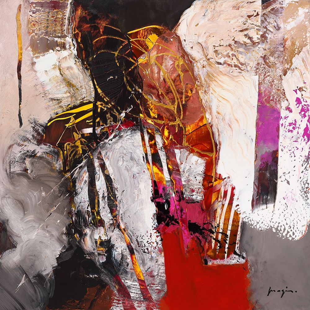 Variations abstraites XII art print by Pascal Magis for $57.95 CAD