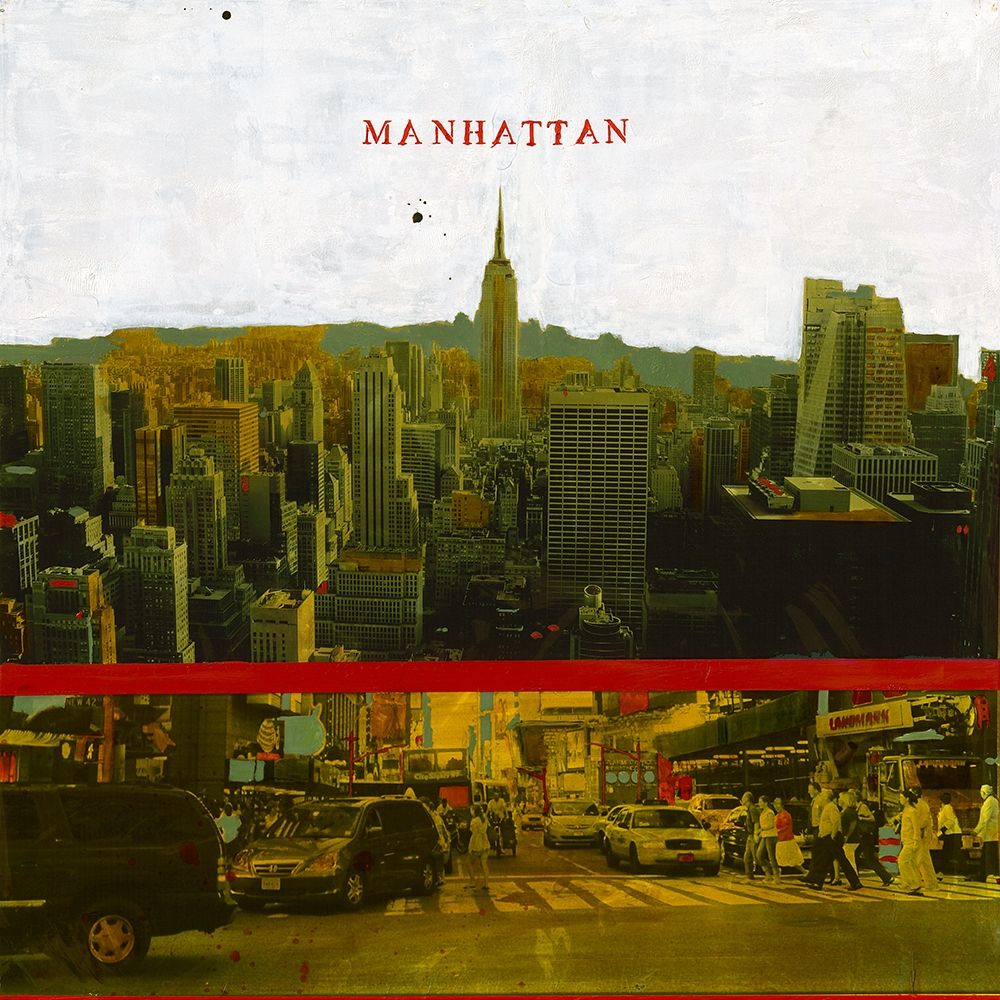 Manhattan (NYC) art print by Ayline Olukman for $57.95 CAD