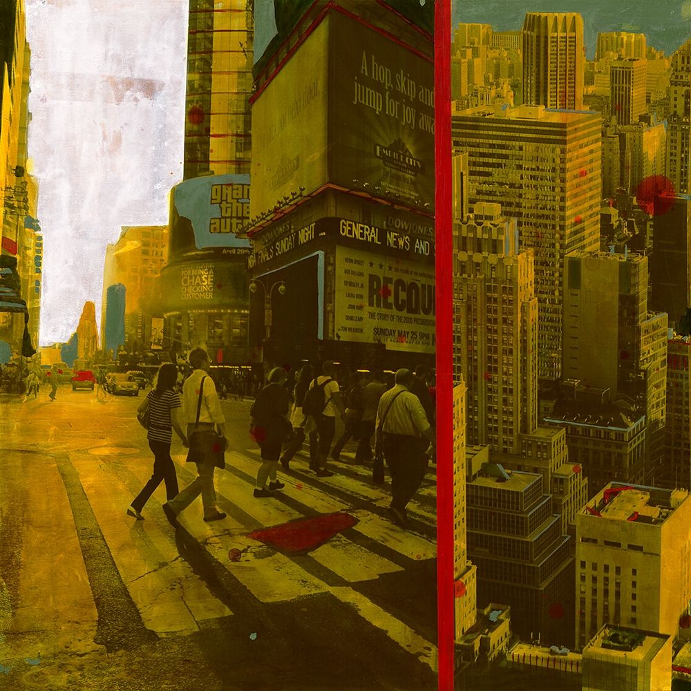 Times Square (NYC) art print by Ayline Olukman for $57.95 CAD