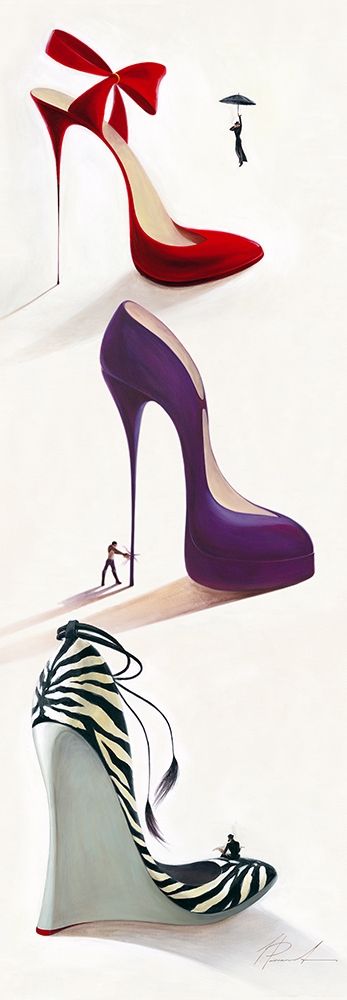 Highheels IV art print by Inna Panasenko for $57.95 CAD