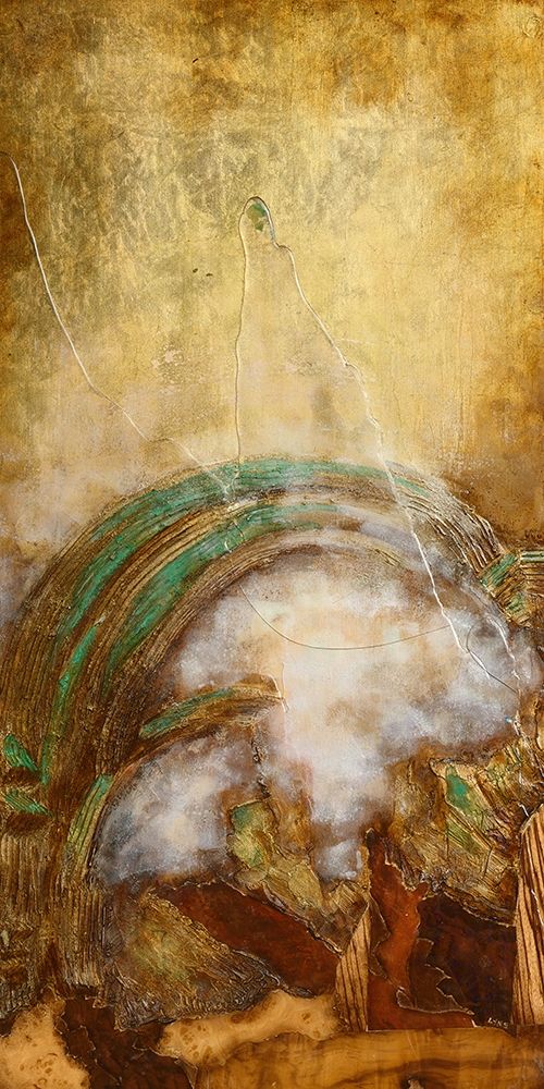 La Vague D Or I art print by Lyne Perinciolo Duluc for $57.95 CAD
