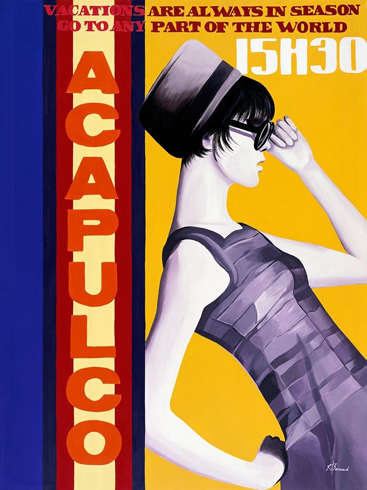 Femme Acapulco art print by Anne Bernard for $57.95 CAD