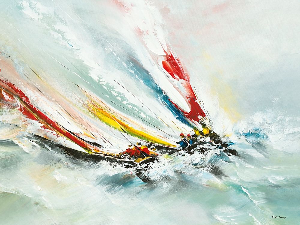 Bord a bord art print by Gerard de Courcy for $57.95 CAD