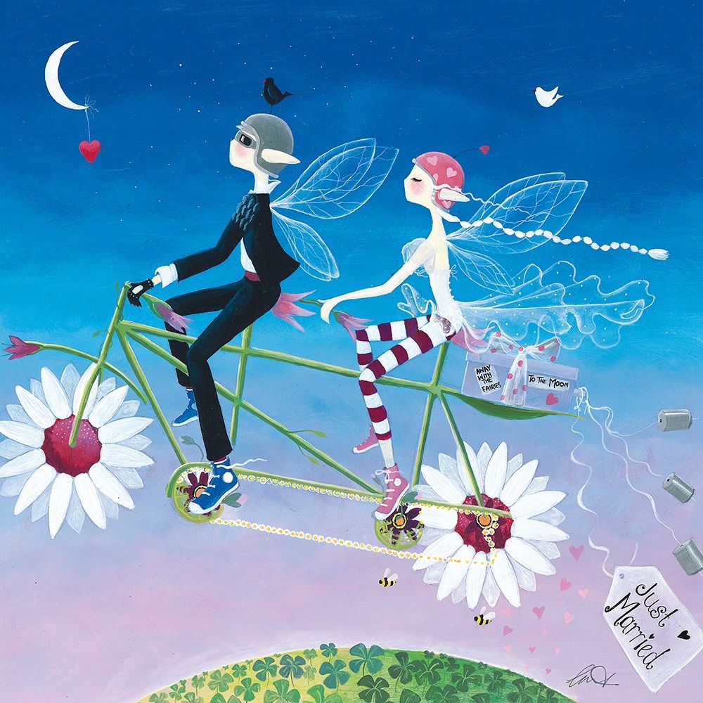 To the Moon and the Stars art print by Lorrie McFaul for $57.95 CAD